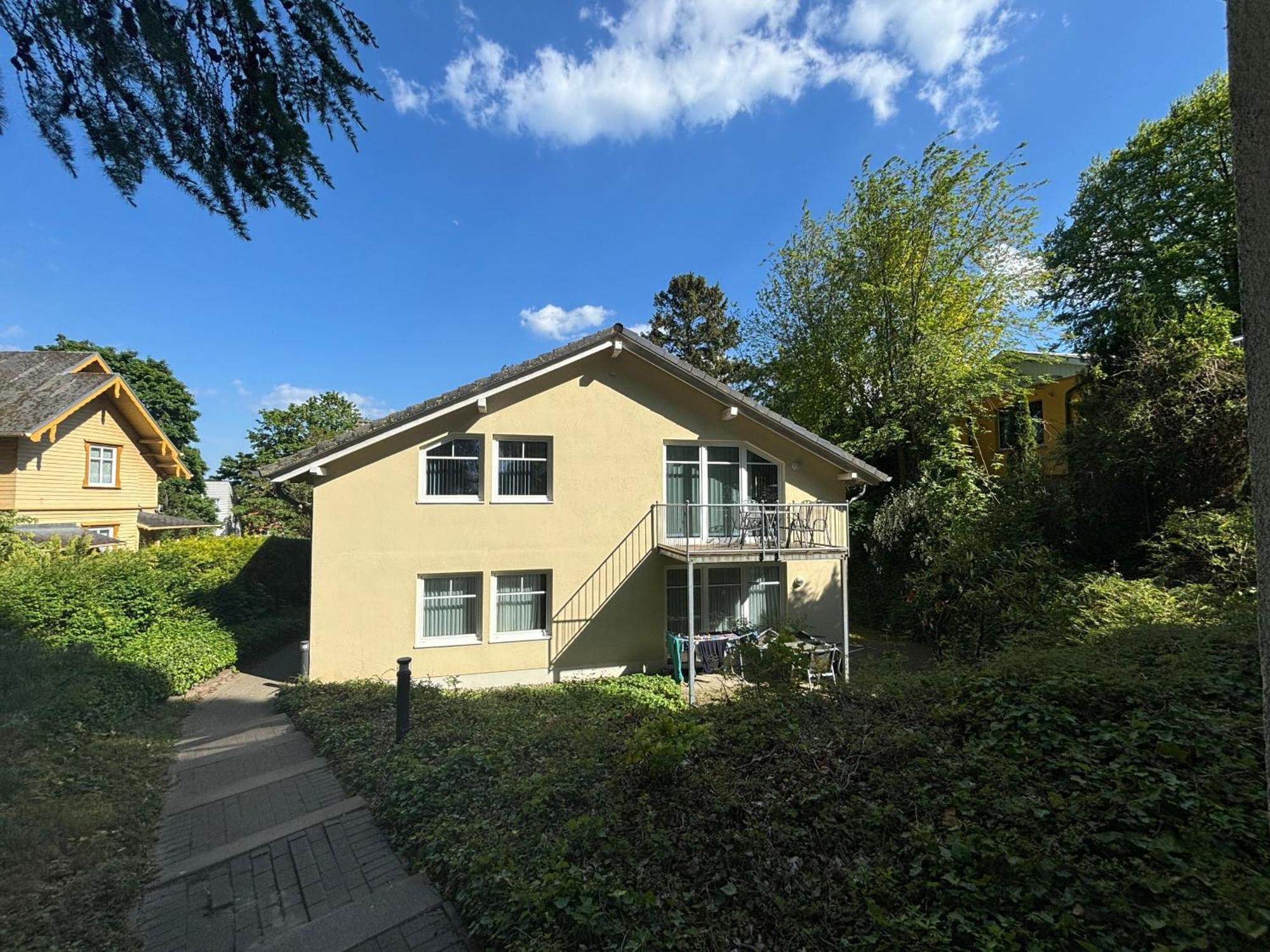 Haus Oie Idyll Mit Balkon 10 Minuten Zum Strand Zinnowitz Zewnętrze zdjęcie